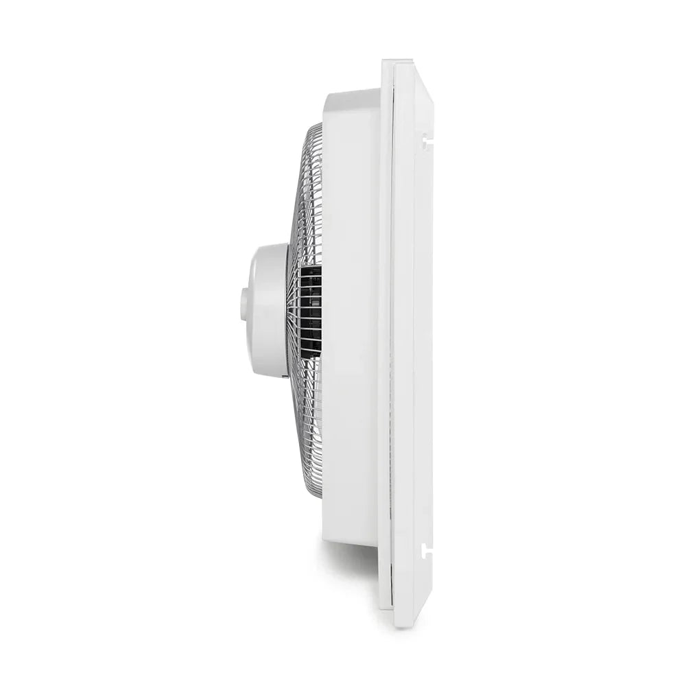 Air King Storm Guard 16 Inch 3-Speed Window Fan, White - 1/16 HP