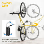 2-Pack Swivel Bike Wall Mount - Holds Up To 66 lbs