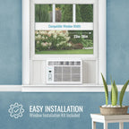 Window Air Conditioner With Dehumidifier, 5,000 BTU, White