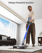 Cordless Stick Vacuum Cleaner - 650W 55KPA 70Mins