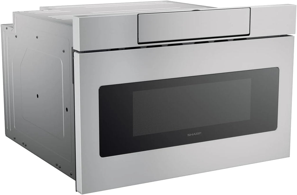 SHARP Microwave Drawer Oven, 24-inch, 1.2 Cubic Feet, 950 Watt - SMD2470ASY