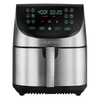 Gourmia Digital Air Fryer 8 Qt Stainless Steel
