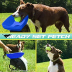 Franklin Pet Automatic Tennis Ball Launcher Dog Toy With Adjustable Distance And Angles - Power Adapter Included