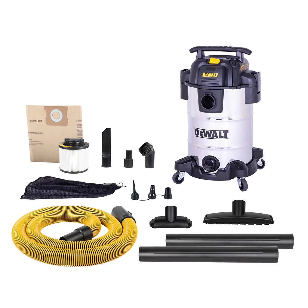 DEWALT 8 Gallon Wet/Dry Vacuum - 5 Peak HP