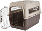Petmate Ultra Vari Dog Travel Kennel, 48 in Long, 90 to 125 lbs - Taupe Black