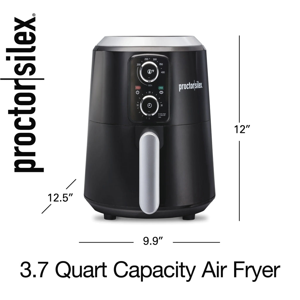Proctor Silex Air Fryer, 3.7 Quart Capacity, Black - 35056