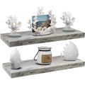 24 Inch Extra Long Floating Wall Shelf Set, 2 Count