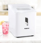 Igloo Self-Cleaning Countertop Ice Maker, 1.5 qt, 26 lbs/24 Hours, Aqua