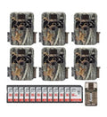 Browning Trail Cameras Dark Ops Extreme (6-Pack) w/ 16GB Cards Bundle – Camouflage