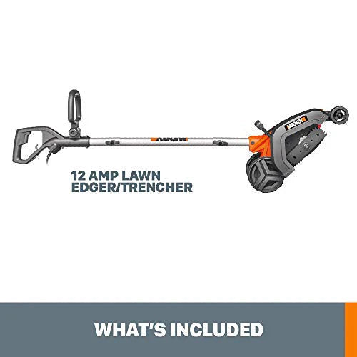 Worx Edger Lawn Tool, Electric Lawn Edger 12 Amp 7.5", Grass Edger & Trencher