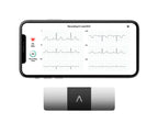 AliveCor KardiaMobile 6L Personal EKG Monitor, Black - KM-6L-E