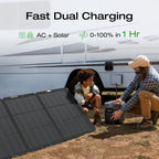2400W Portable Power Station with Solar Generator Function