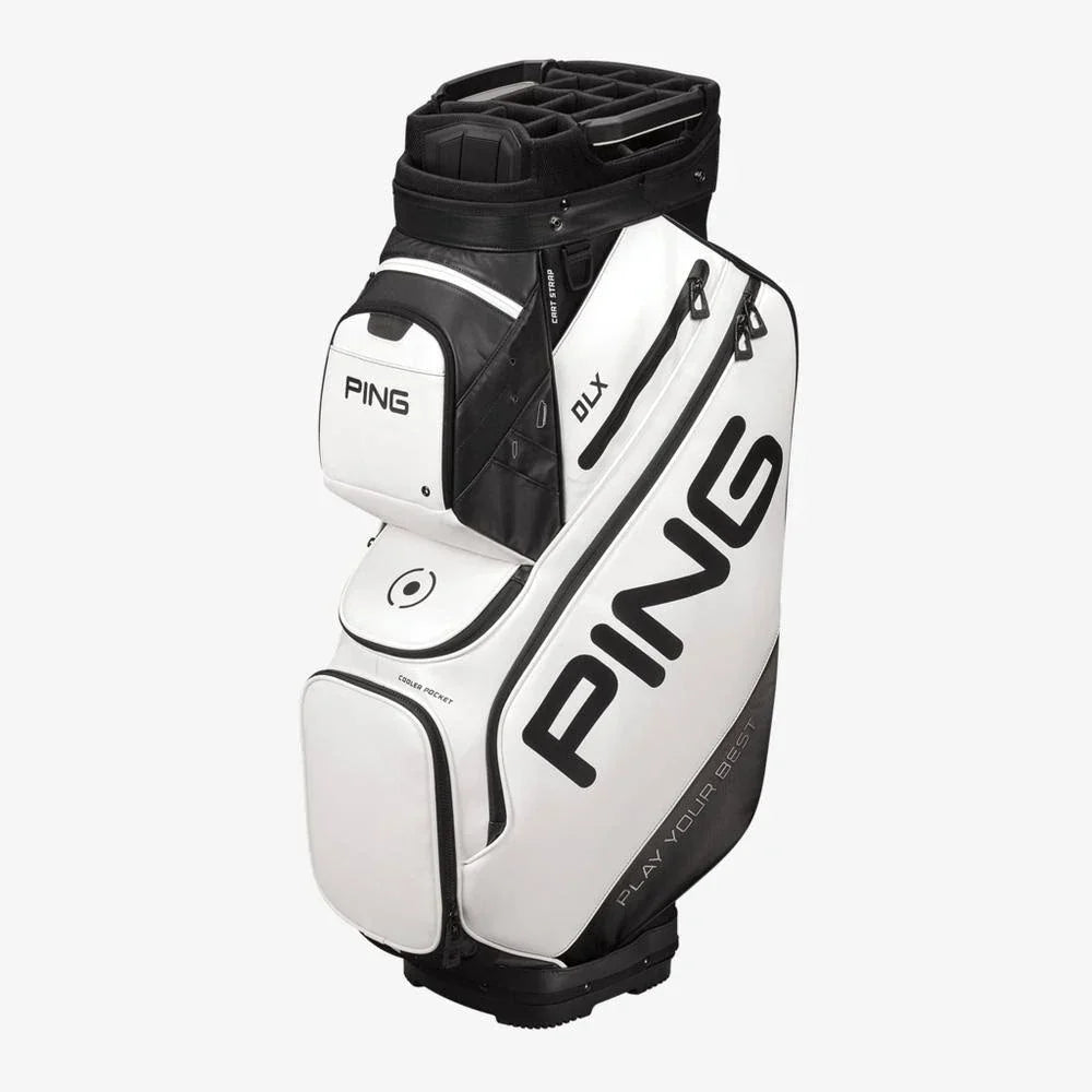 2025 DLX Cart Bag (White)