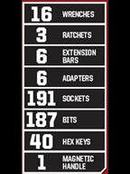 2025 Craftsman 450-Piece Mechanics Tool Set, Ratchet Socket Hand Wrench Toolset