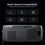 2000 ANSI Official Licensed Google TV Outdoor Projector 4K Decoding, Smart Projector