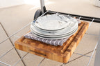 Expert Grill Kettle Cart with Pizza Accessories and Warming Rack