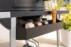 Expert Grill Kettle Cart with Pizza Accessories and Warming Rack