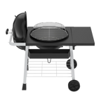 Expert Grill Kettle Cart with Pizza Accessories and Warming Rack