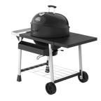 Expert Grill Kettle Cart with Pizza Accessories and Warming Rack