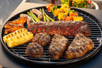 Expert Grill Kettle Cart with Pizza Accessories and Warming Rack
