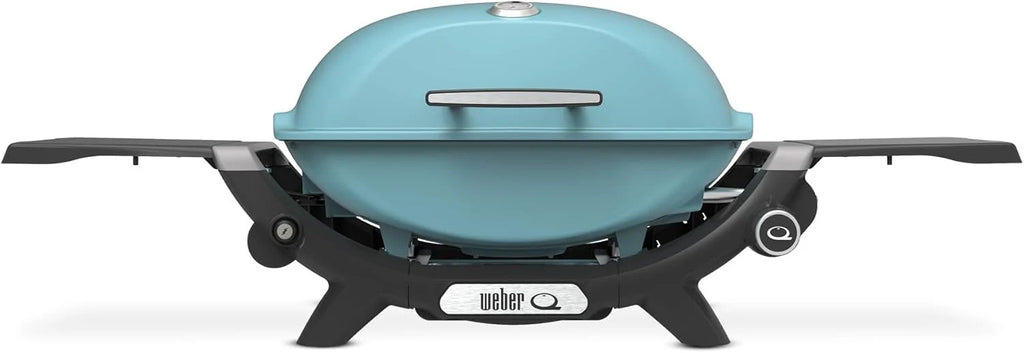 Weber Q2200N Premium Gas BBQ - 3rd Gen LPG in Sky Blue