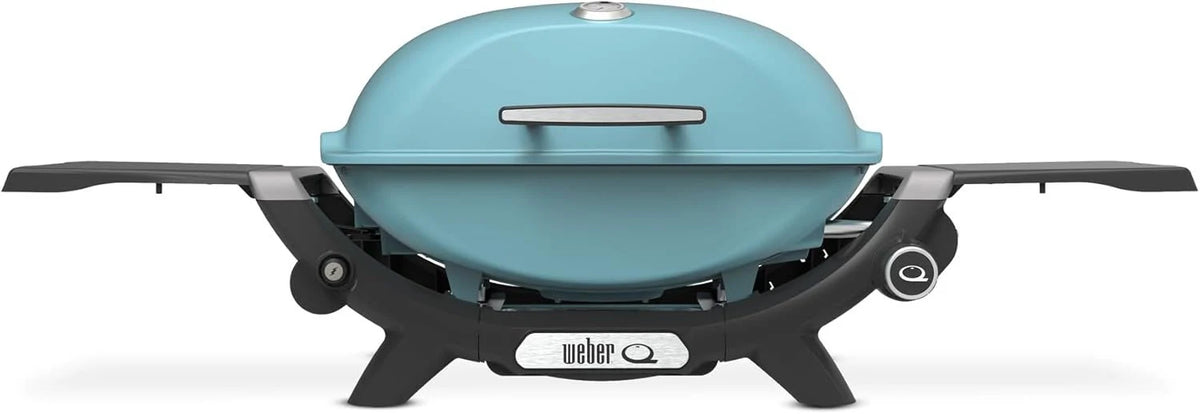 Weber Q2200N Premium Gas BBQ - 3rd Gen LPG in Sky Blue