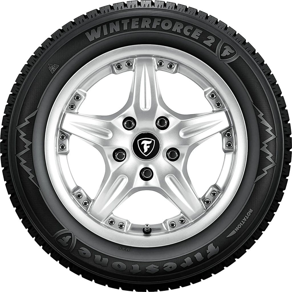 Set of 4 Firestone Winterforce 2 205/65R16 95S Winter Tires