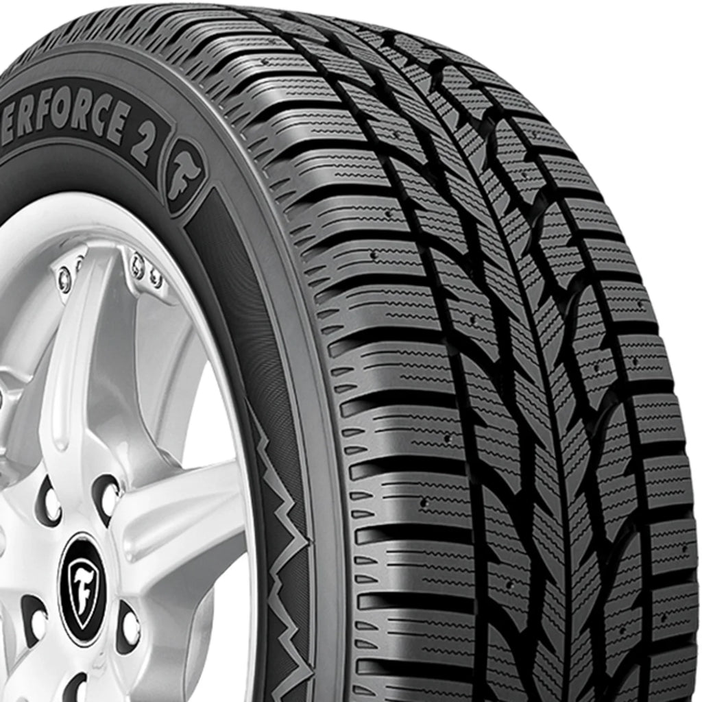 Set of 4 Firestone Winterforce 2 205/65R16 95S Winter Tires