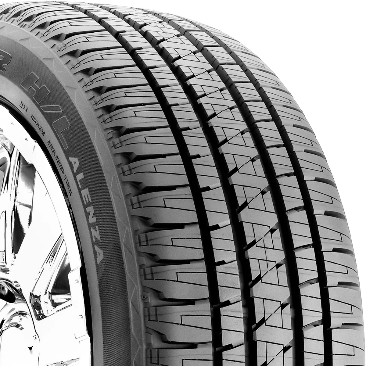 Set of 4 (FOUR) Bridgestone Dueler H/L Alenza 275/55R20 113H AS A/S All-Season Tires