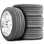 Set of 4 (FOUR) Bridgestone Dueler H/L Alenza 275/55R20 113H AS A/S All-Season Tires
