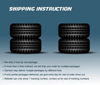 set of 4 Heavy Duty Trailer Tires ST205/75R15 205 75 15 10-Ply Load Range E Steel Belted Radial w/Scuff Guard