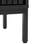 SAFAVIEH Deandra 4-Door Media Stand for Entertainment - Accommodates Up to 65-Inch Flat Screen TV - Dimensions: 60.8" W x 17.7" D x 24.6" H