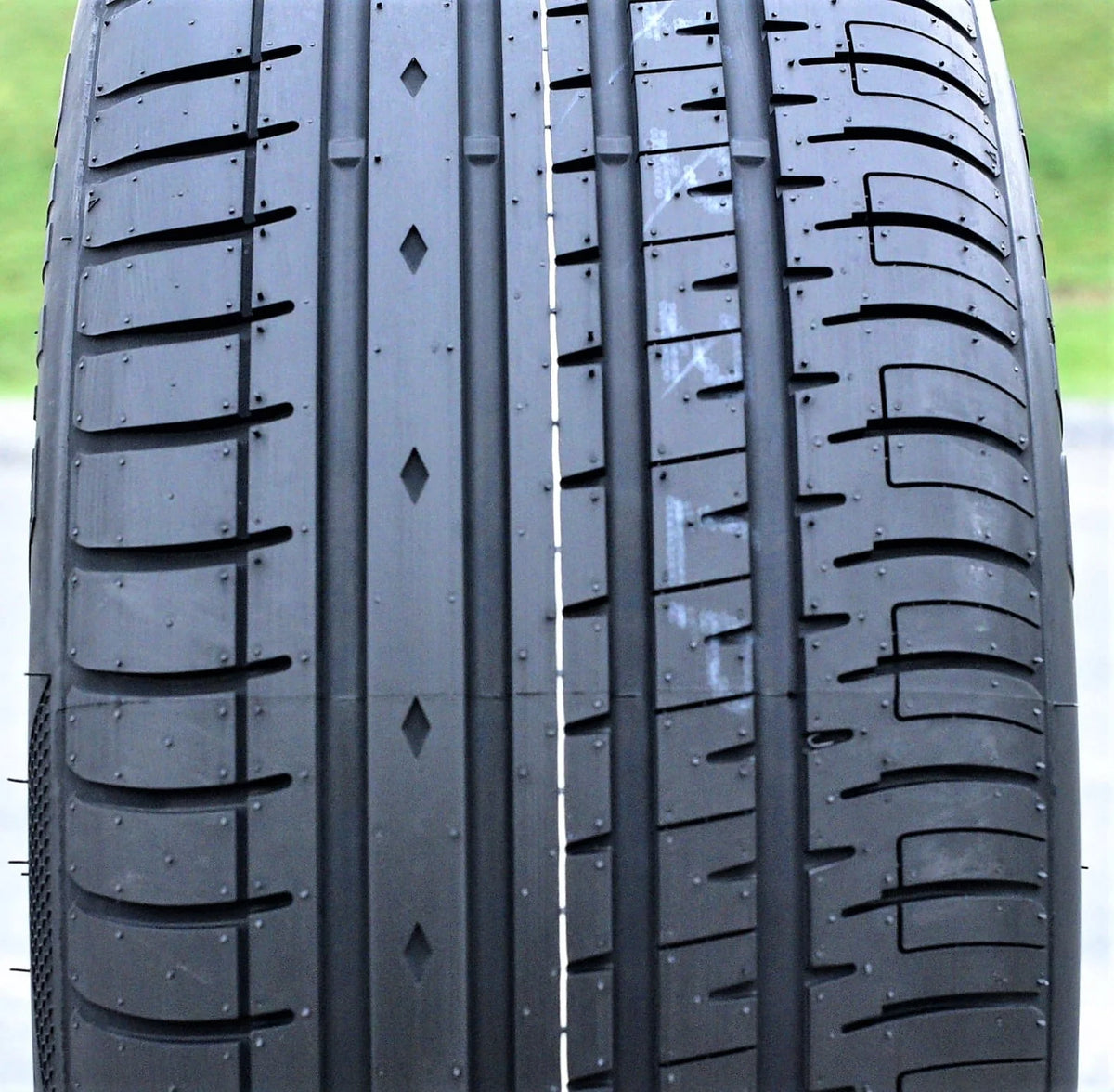 One set of 4(4)255/35R20 ZR 97Y XL A/S performance tires for: 2007-10 Mercedes-Benz S550 4Matic, 2017-18 Audi Q3 Technik