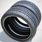 A set of four (four) 245/30R20 ZR 97W XL A/S performance tires fit: 2015 Lamborghini Huracan LP610-4, 2018 Lamborghini Huracan LP610-4 Spyder