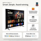 VIZIO 40-inch D-Series Full HD 1080p Smart TV with AMD FreeSync Apple AirPlay