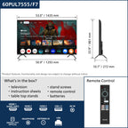 Philips 60?? Class 4K Ultra HD (2160p) Google Smart LED TV (60PUL7555/F7)