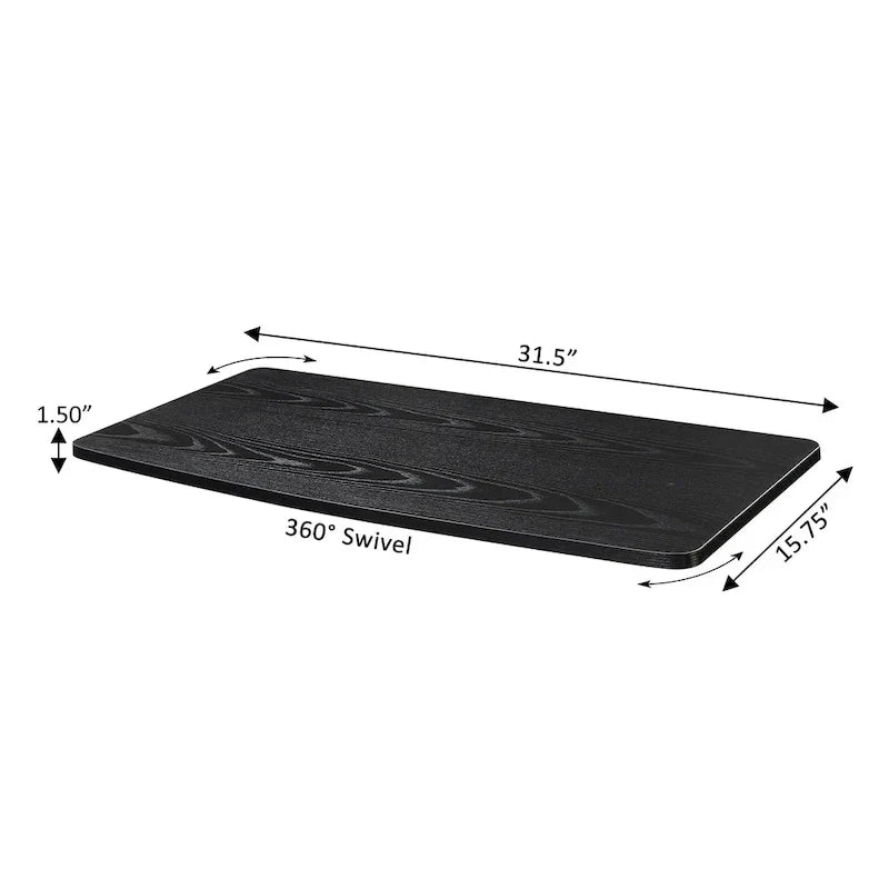 Convenience Concepts Designs2Go XL Single-Tier Swivel TV Riser for Screens Up to 37 Inches