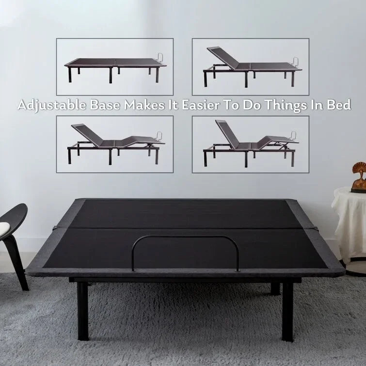 15-Inch Adjustable Bed with Wireless Remote Control