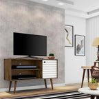 Mid-Century Modern Liberty Dual-Shelf TV Console