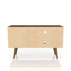 Mid-Century Modern Liberty Dual-Shelf TV Console