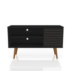 Mid-Century Modern Liberty Dual-Shelf TV Console