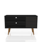 Mid-Century Modern Liberty Dual-Shelf TV Console