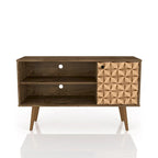 Mid-Century Modern Liberty Dual-Shelf TV Console