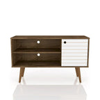 Mid-Century Modern Liberty Dual-Shelf TV Console
