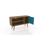 Mid-Century Modern Liberty Dual-Shelf TV Console