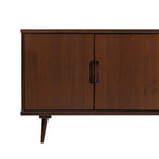 Mid-Century Modern Solid Wood TV Console by Middlebrook