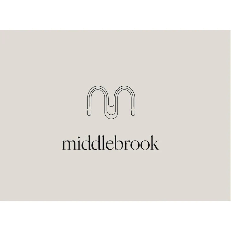 Mid-Century Modern Solid Wood TV Console by Middlebrook