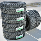 Set of 4 (four) 275/65R20 126/123Q E (10 ply) M/T mud tires