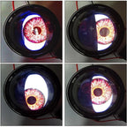 LED Demon Eyes Demon Eyes headlights, Dynamic Demon Eyes car headlights, adjustable eye pattern, mini projector lens light controlled by phone, suitable for any car