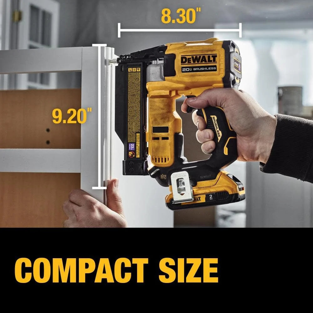 Compact Series 20V Pin Nailer 23 Gauge Kit DCN623D1